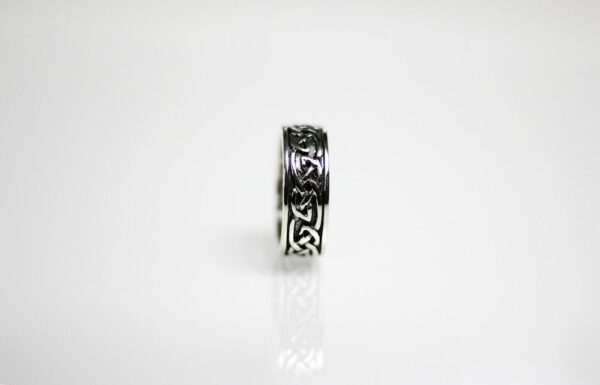 Ring keltisches Ringmuster Silber 925 Keltenknoten Bandring Herren