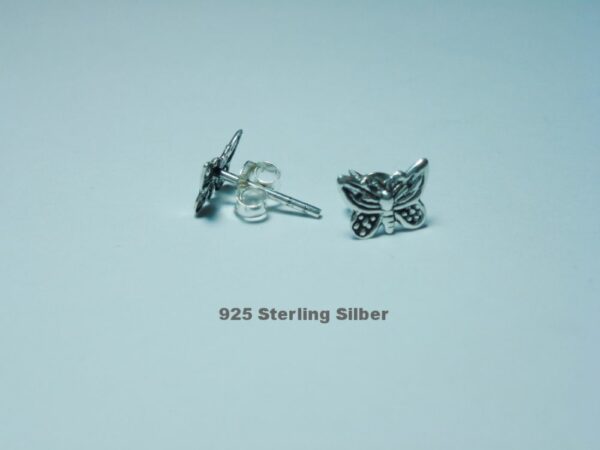 Ohrstecker 925 Sterling Silber Schmetterling Ohrring Damen Kinder Geschenkidee